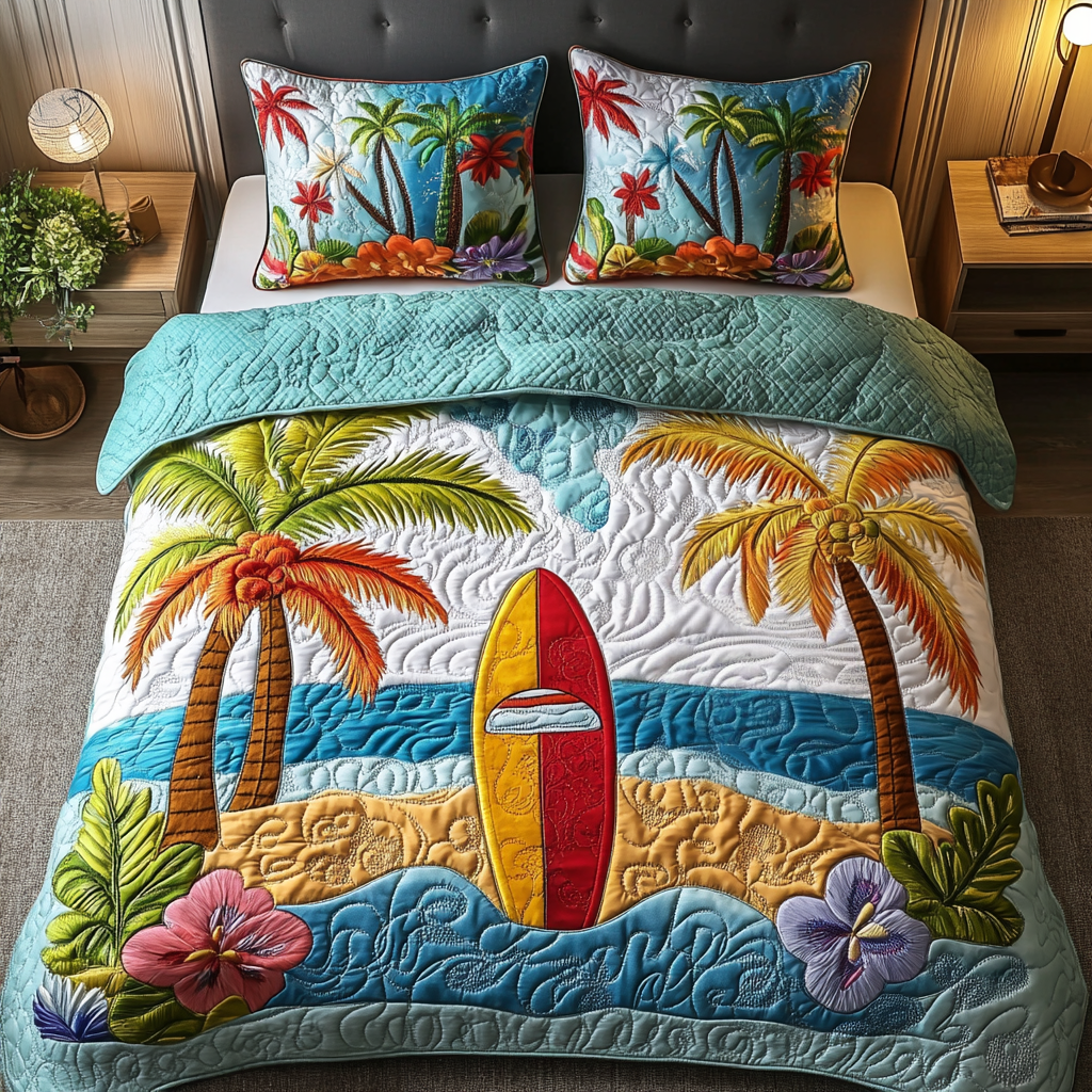 Sada povlečení Beach Vibes 3 kusy