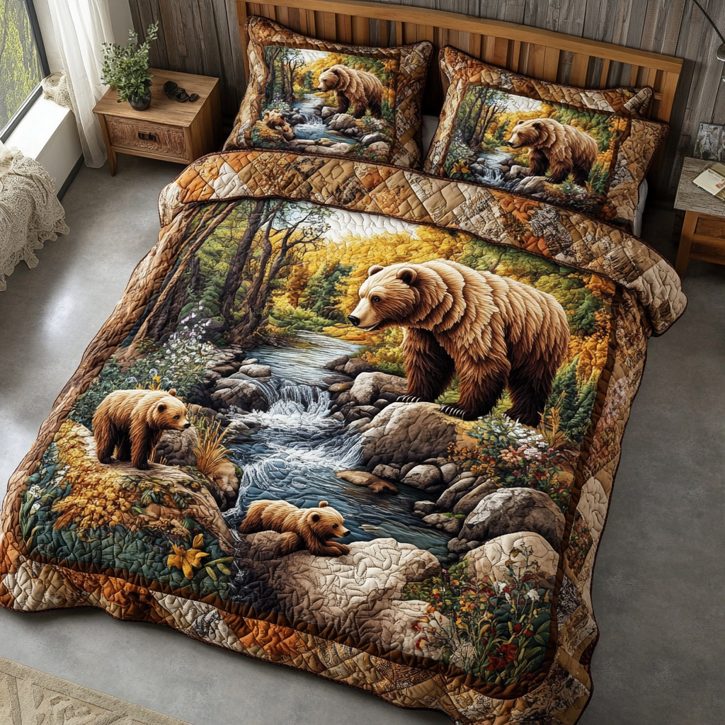 Sada povlečení Bear Haven 3 kusy