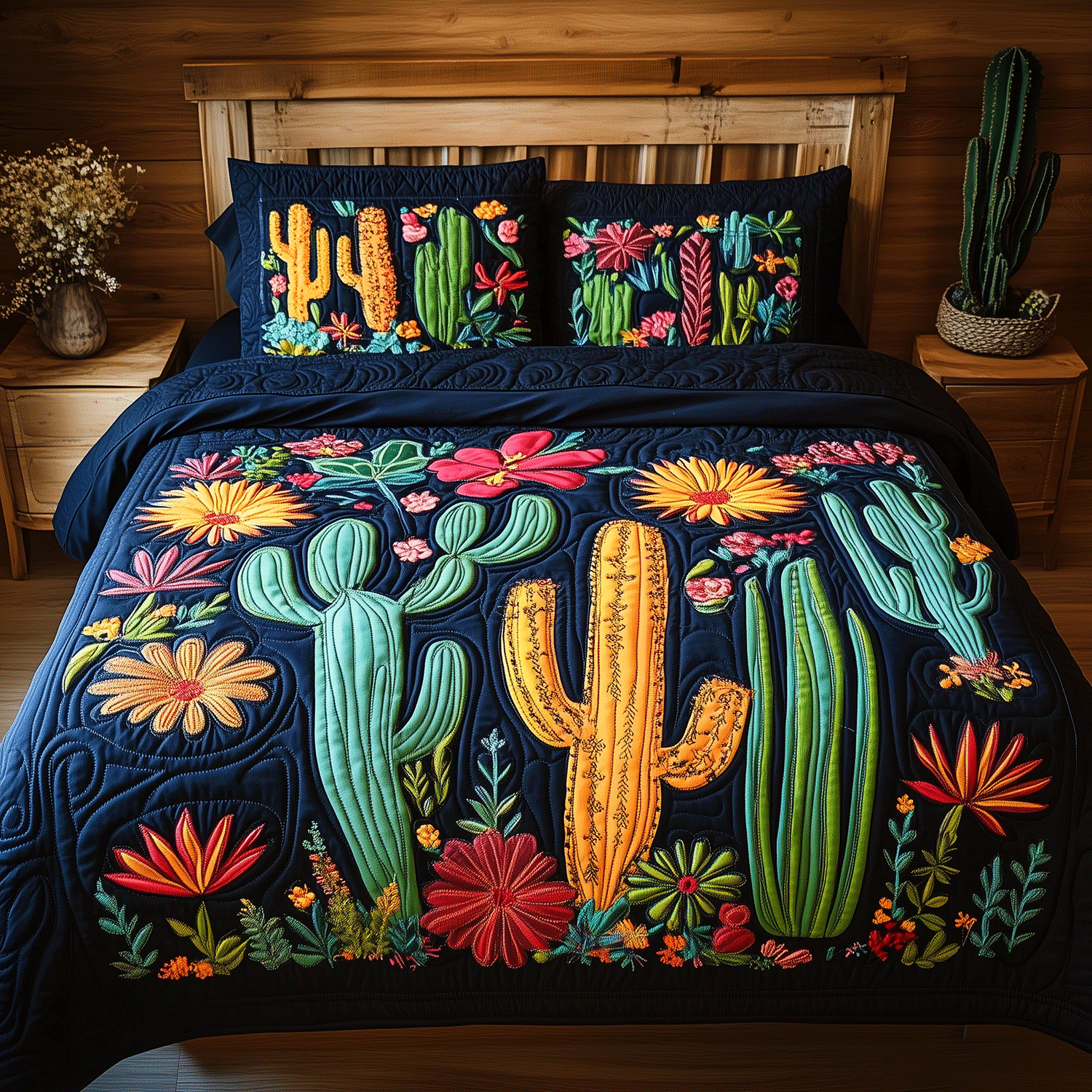Sada povlečení Cactus Garden 3 kusy