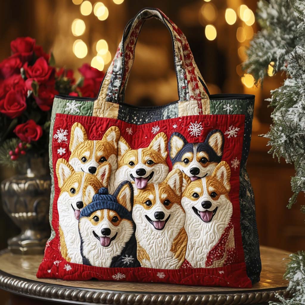 Corgi Joy Prošivena Torba