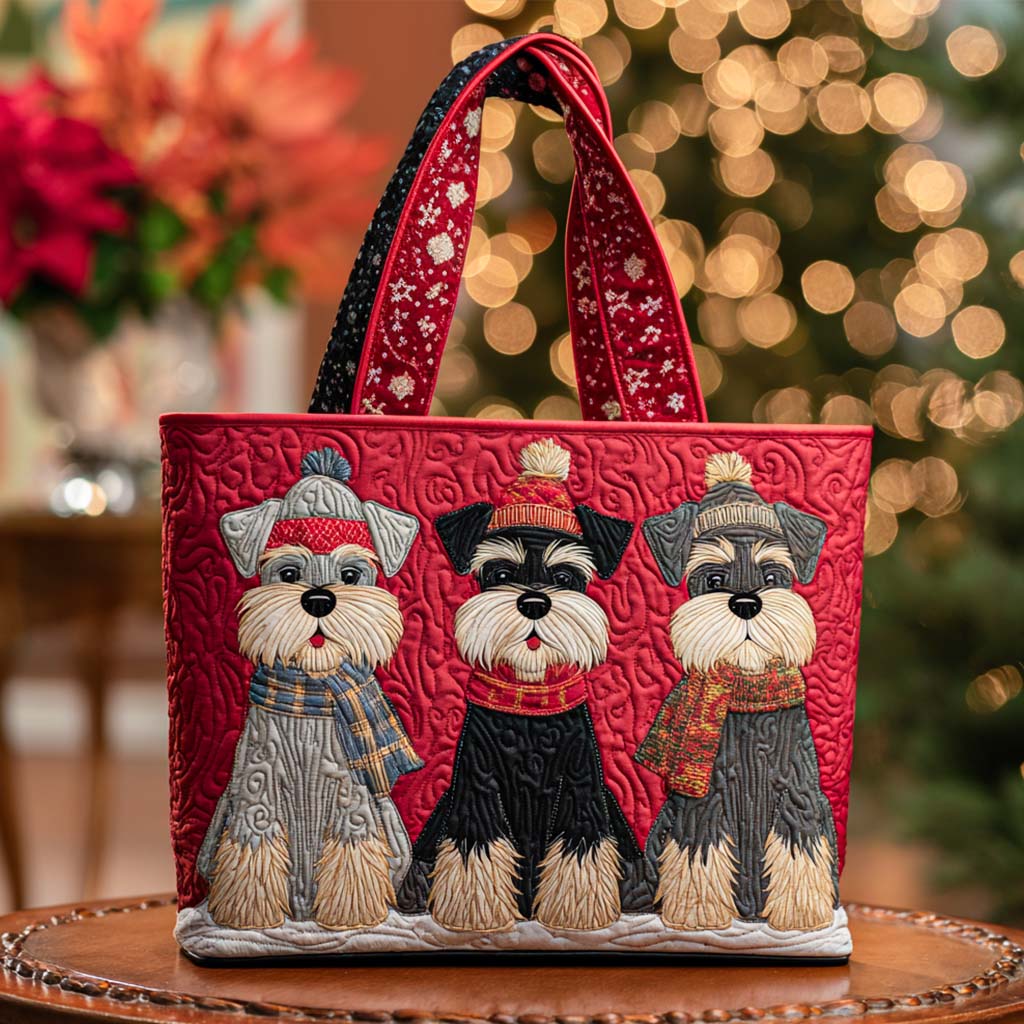 Svečani Schnauzer Charm Prošivena Torba
