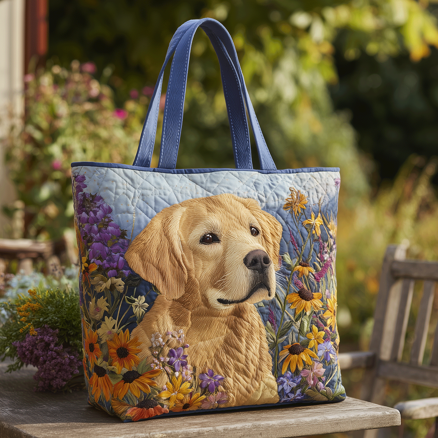 Golden Retriever Bloom Torba za Plažu
