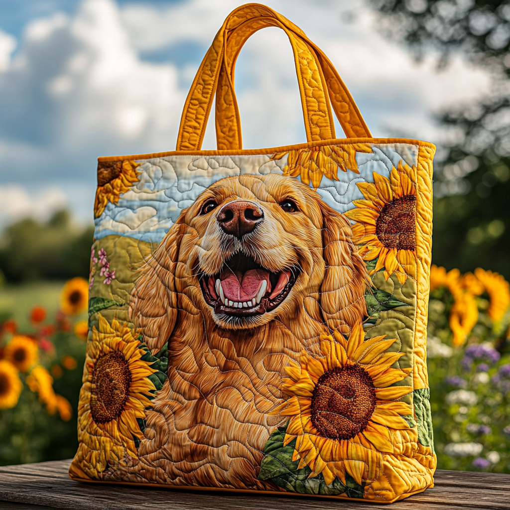 Golden Retriever Oduševljenje Prošivena Torba