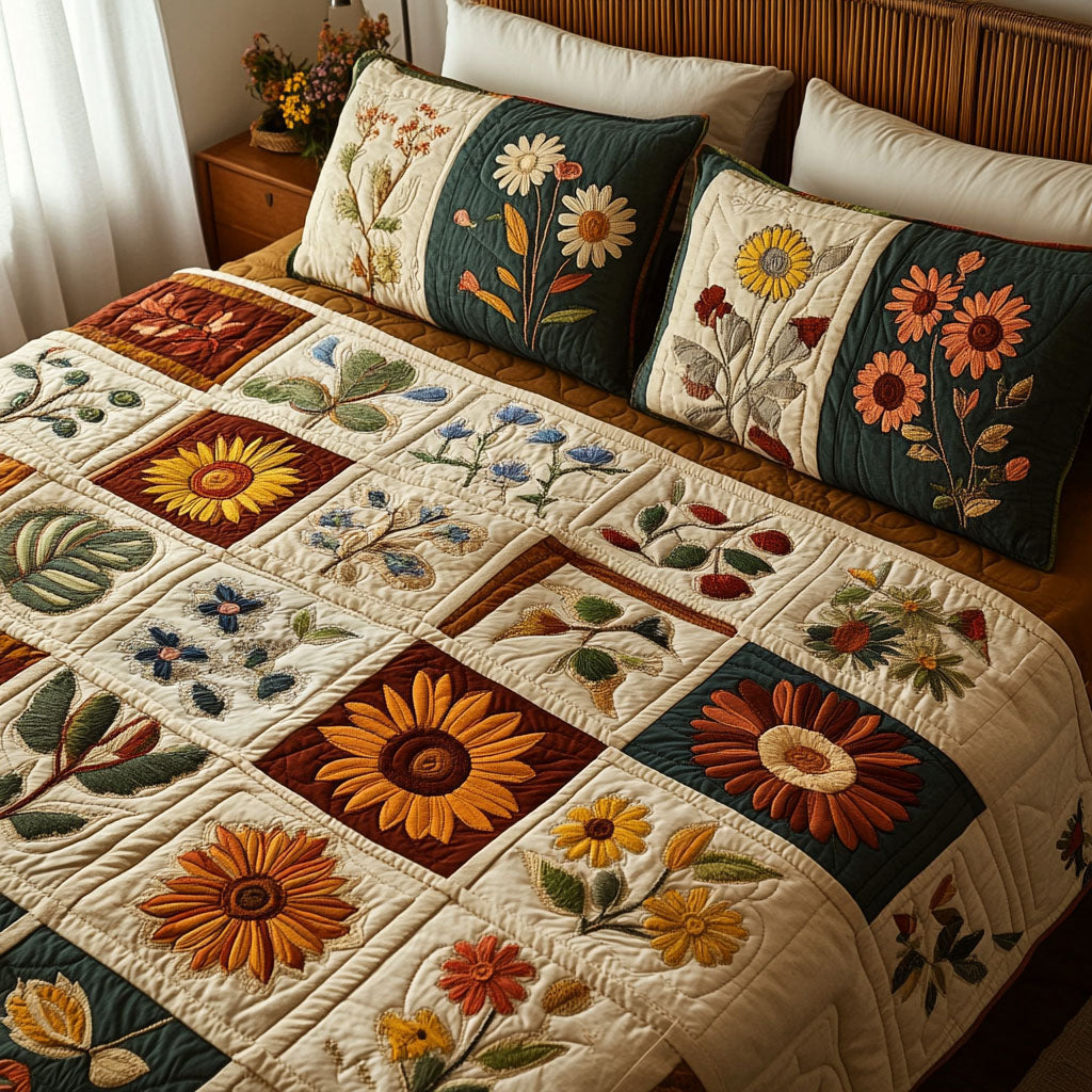 Sada povlečení Heirloom Petals 3 kusy