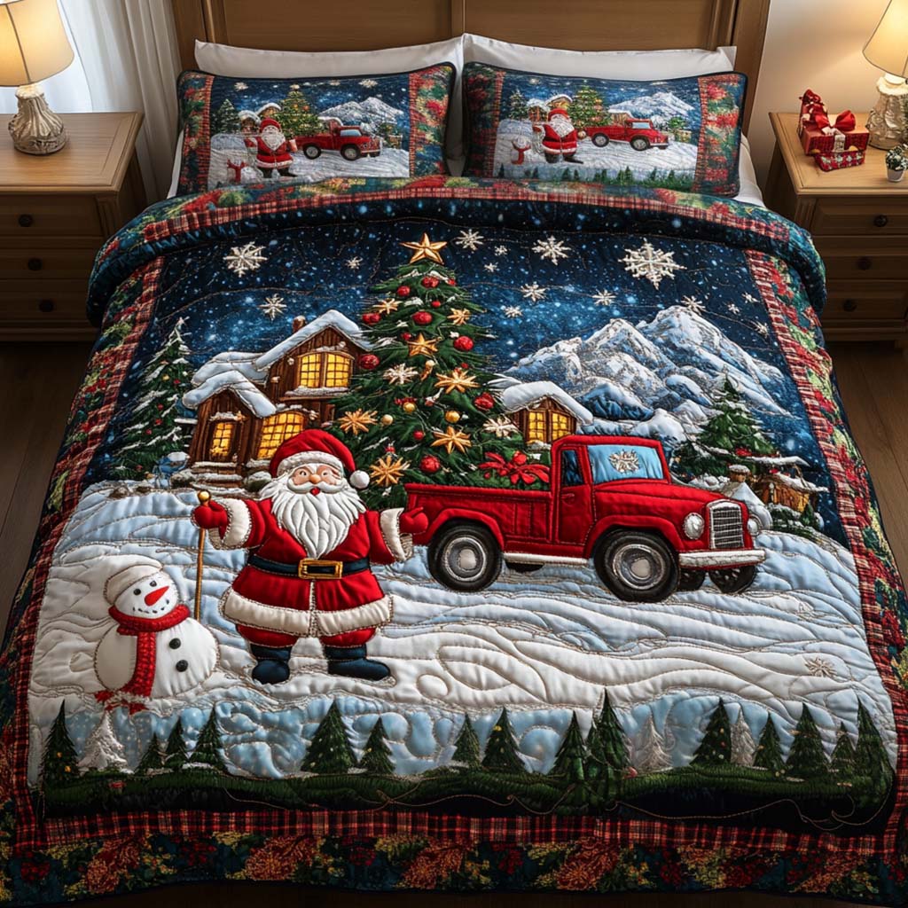 Santa Journey 3-dílná souprava povlečení