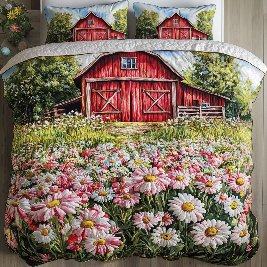 Sada povlečení Barn Bloom 3 kusy