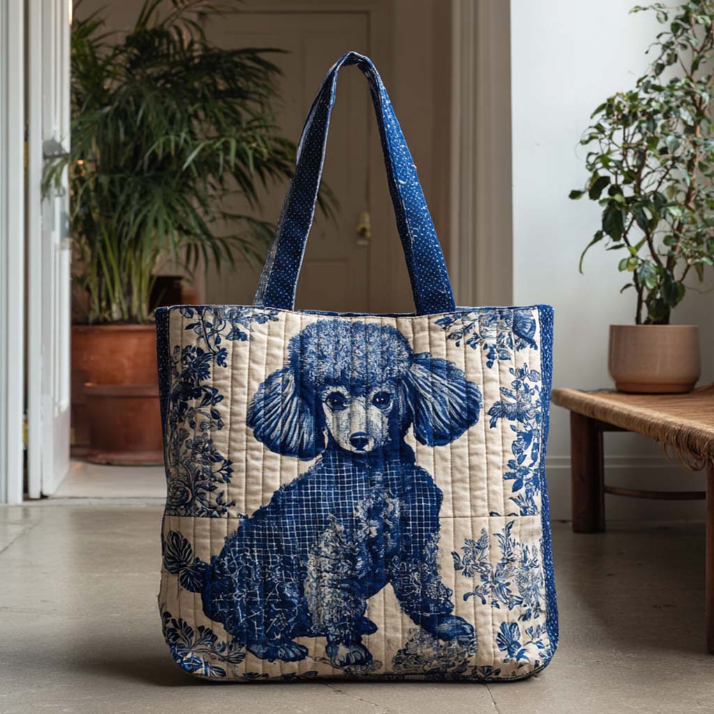 Plava Poodle Gracija Prošivena Torba