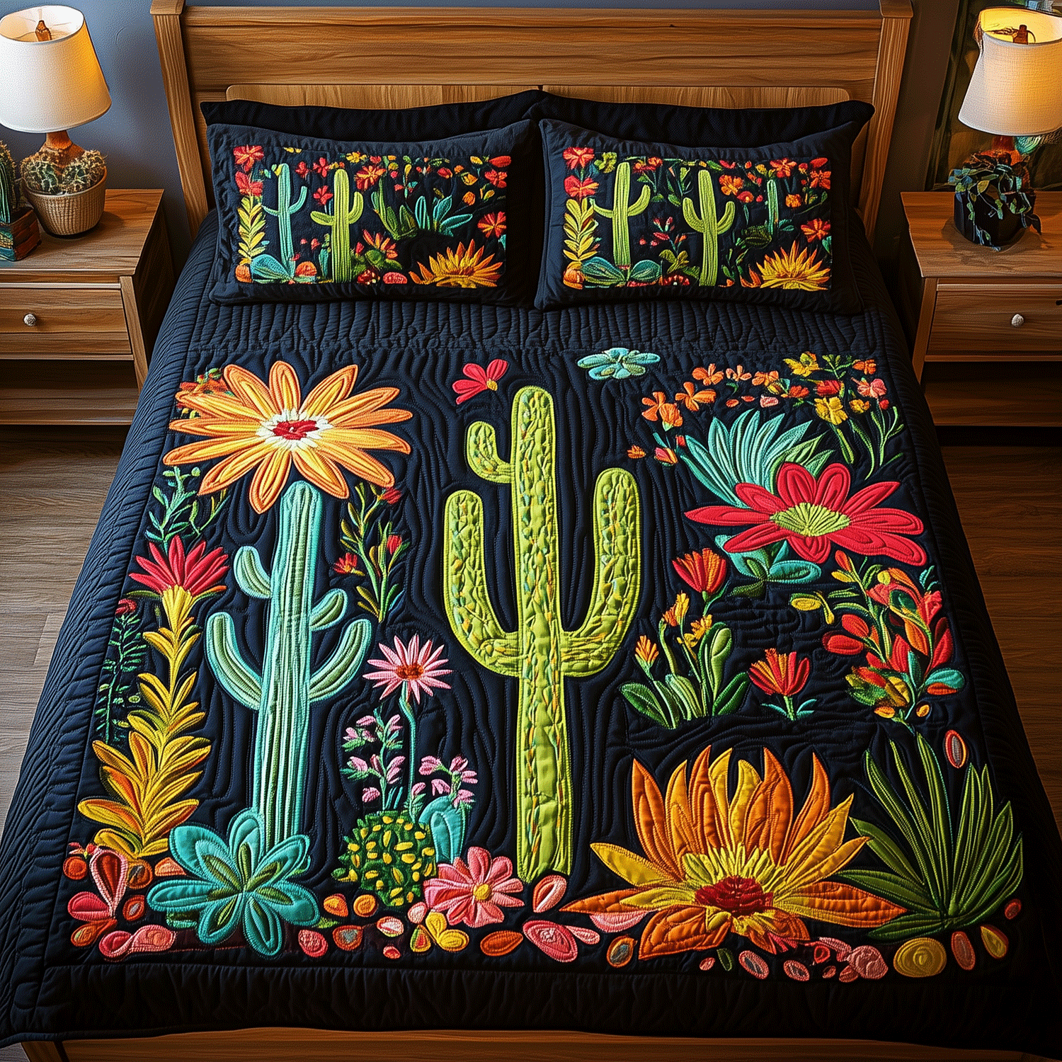 Sada povlečení Cactus Paradise 3 kusy