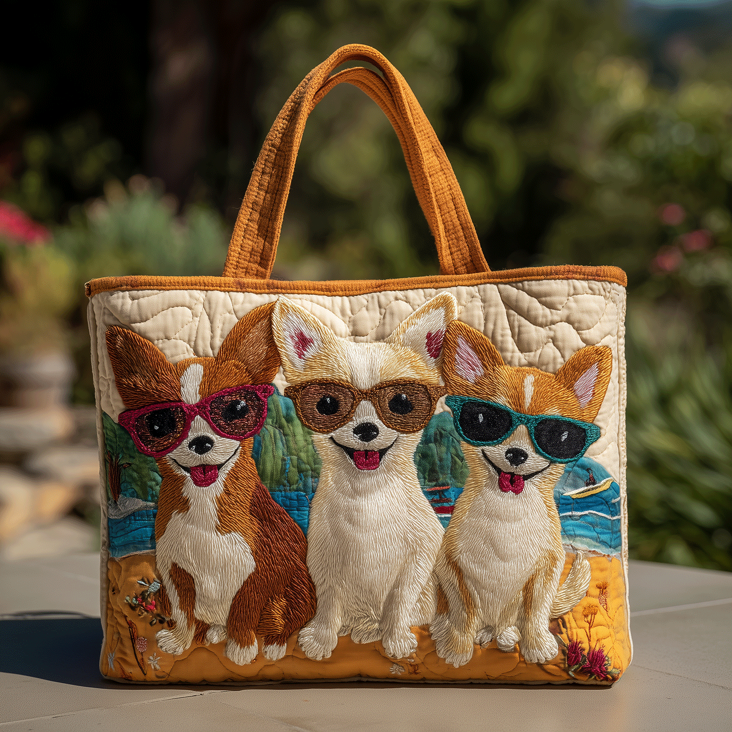 Chic Chihuahua Crew Prošivena Torba