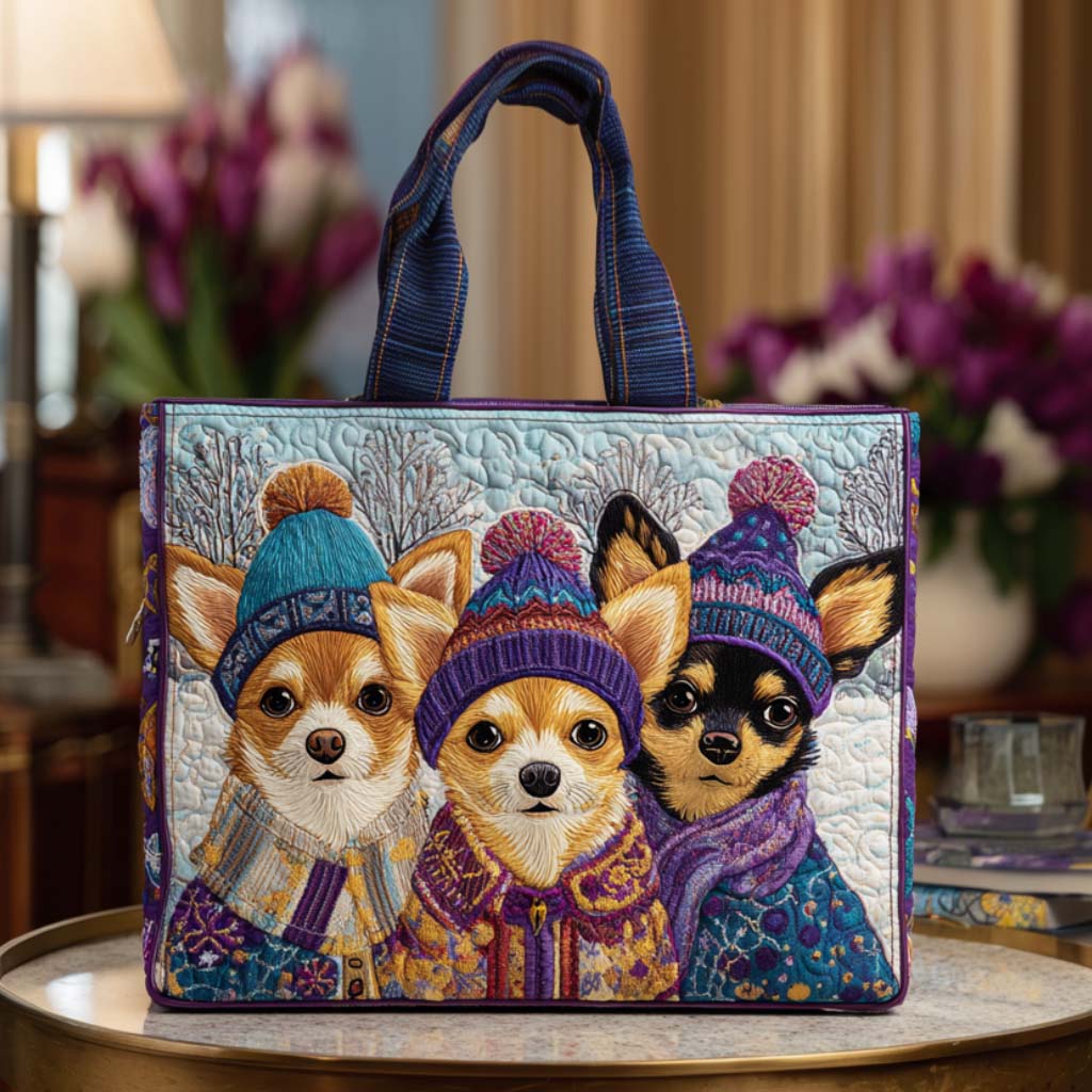 Chihuahua Prijatelji Prošivena Torba
