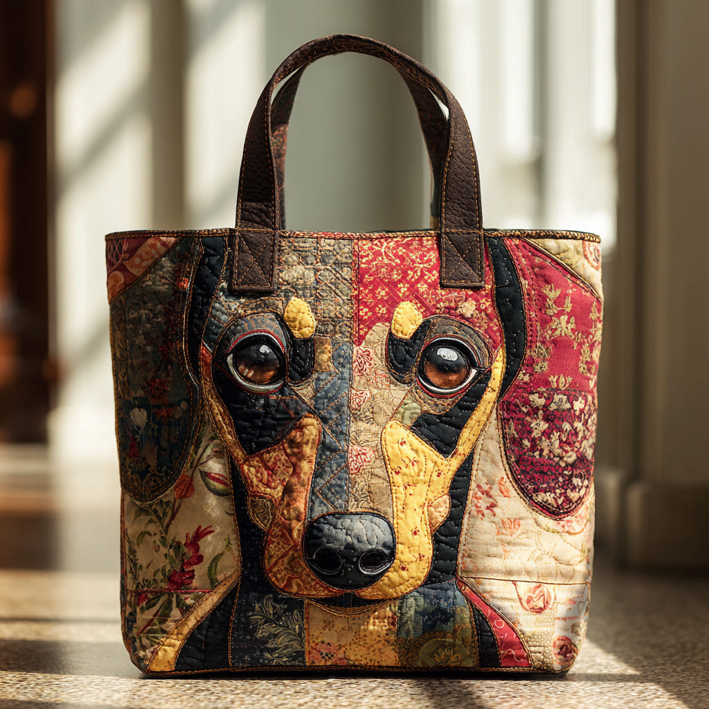 Šarena Dachshund Prošivena Torba