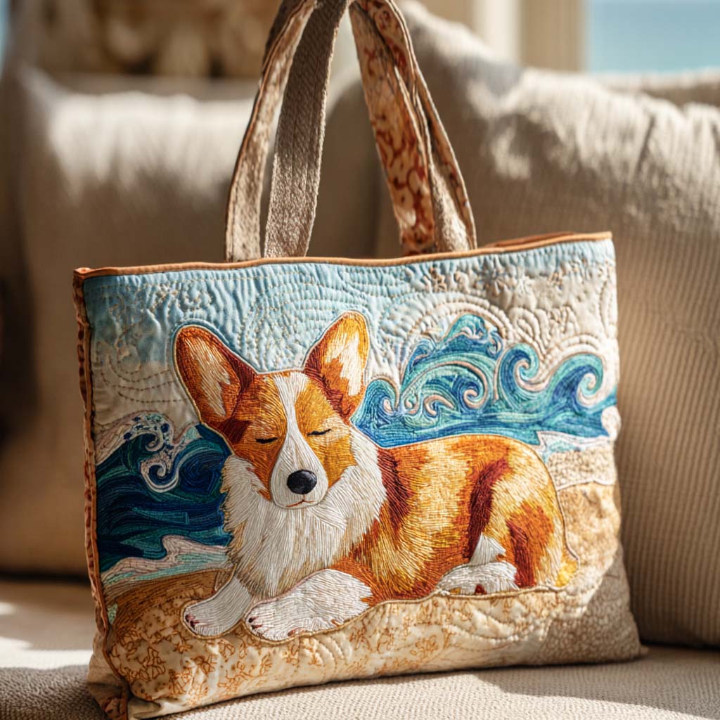 Corgi Garden Chill Prošivena Torba
