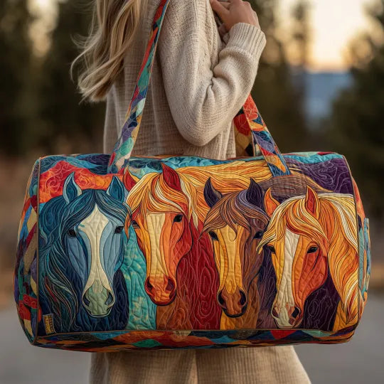 Jahačka quilted putna torba