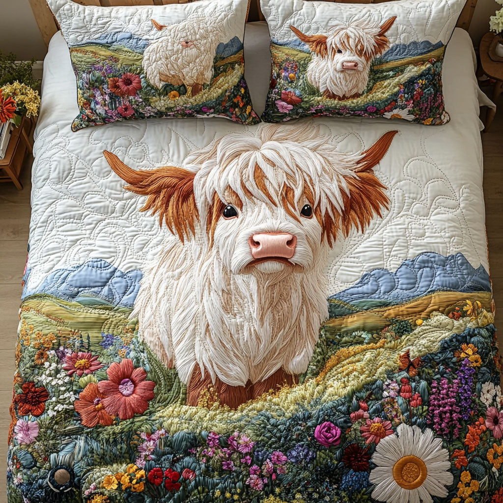 Bavlněná souprava povlečení Highland Wanderer 3 kusy