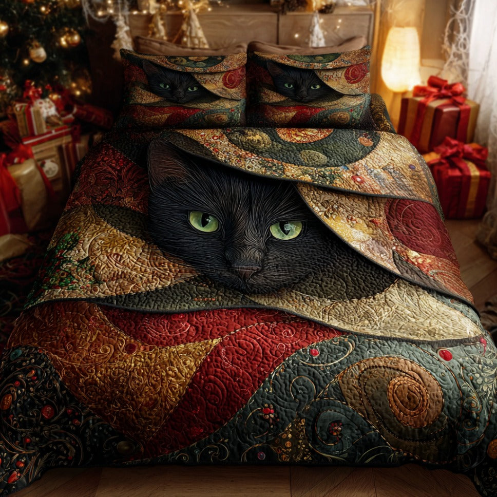 Holly Cat Charm 3-dílná sada povlečení