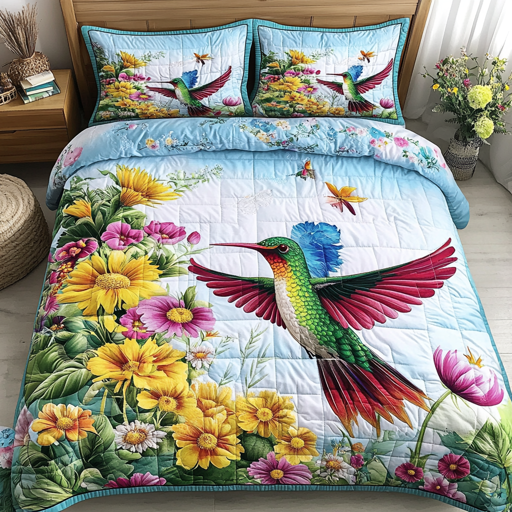 Sada povlečení Hummingbird Joy 3 kusy