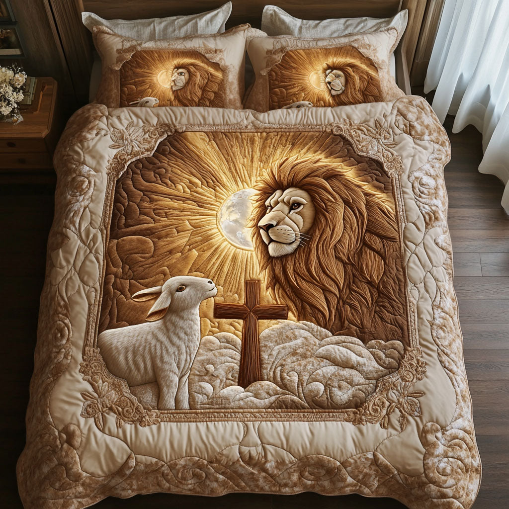 Sada povlečení Lion a Beránek 3 kusy