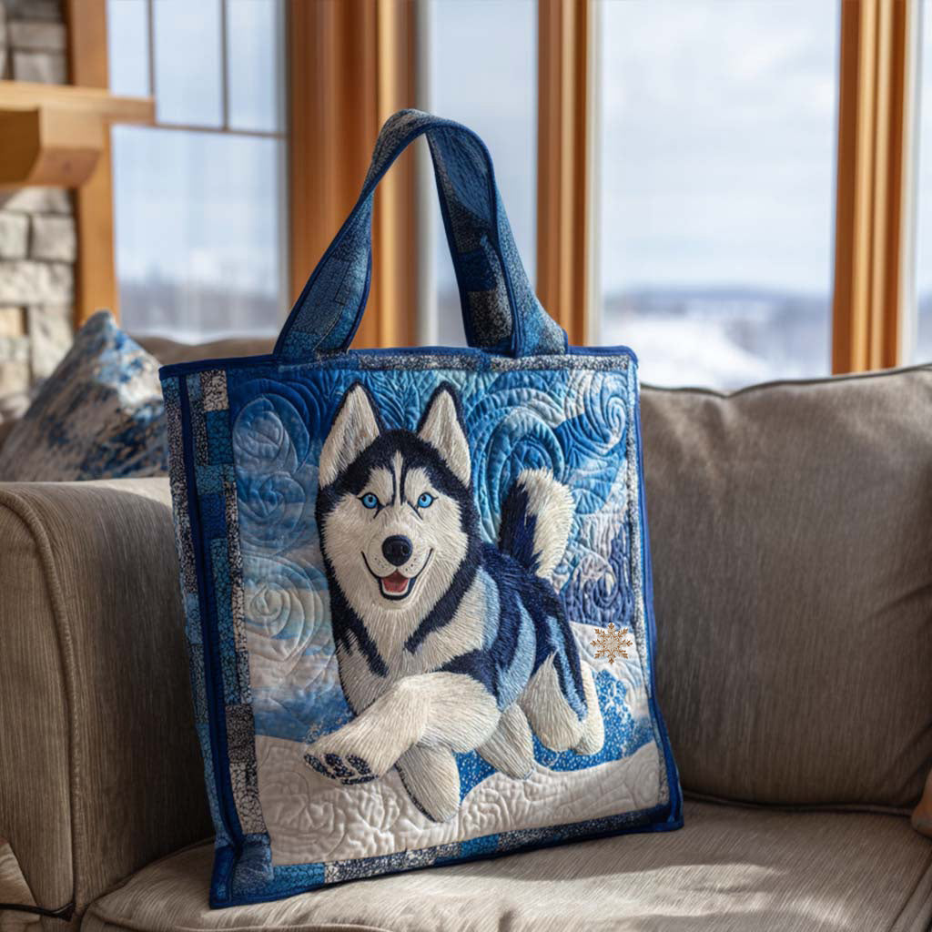 Razigrana Husky Prošivena Torba