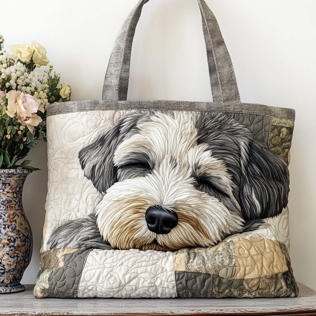 Schnauzer Mirni Odmor Prošivena Torba
