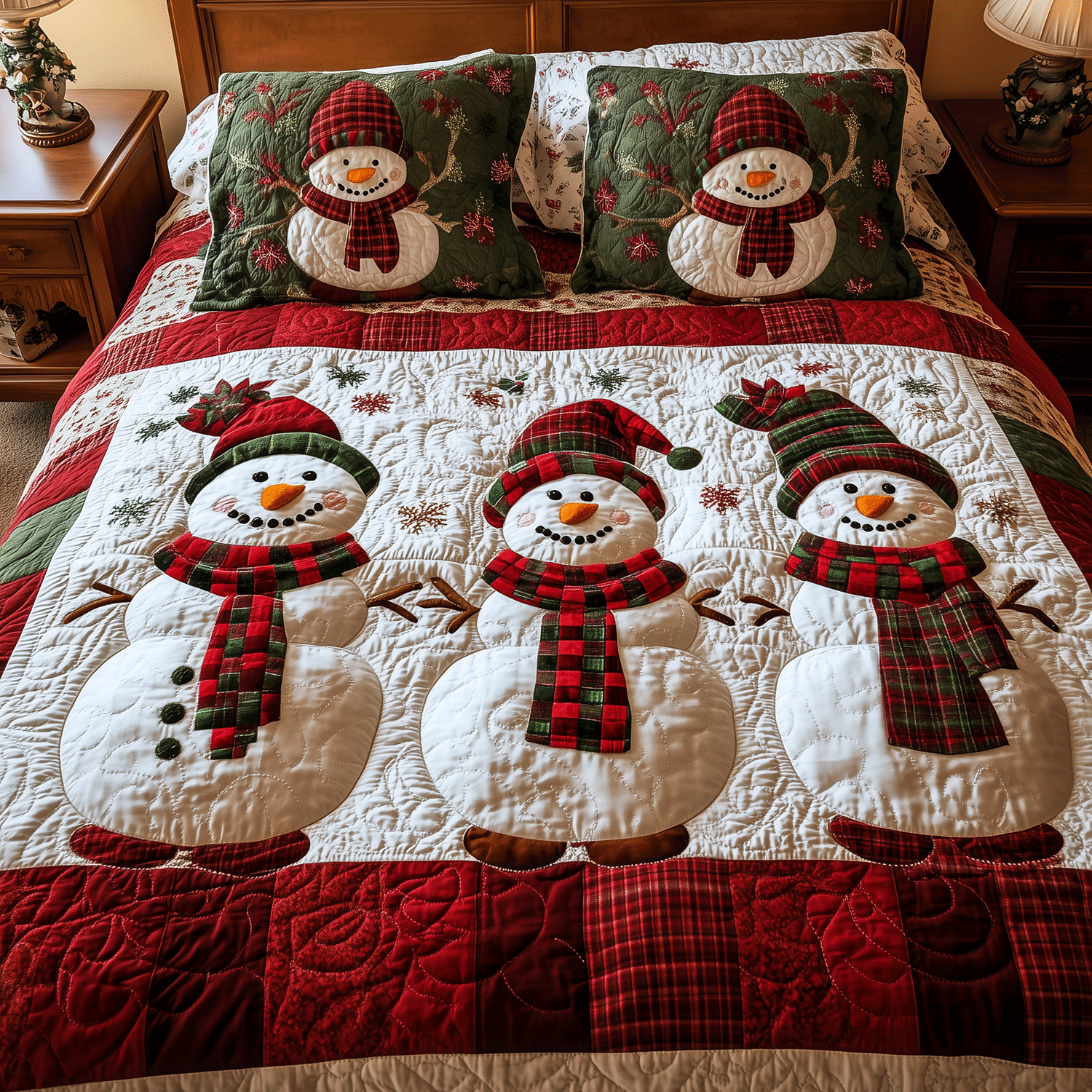 Sada povlečení Snowman Wonderland 3-dílná