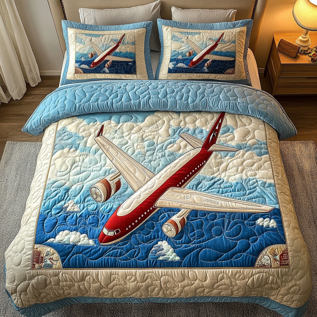 Sada povlečení Soaring Airplane 3-dílná