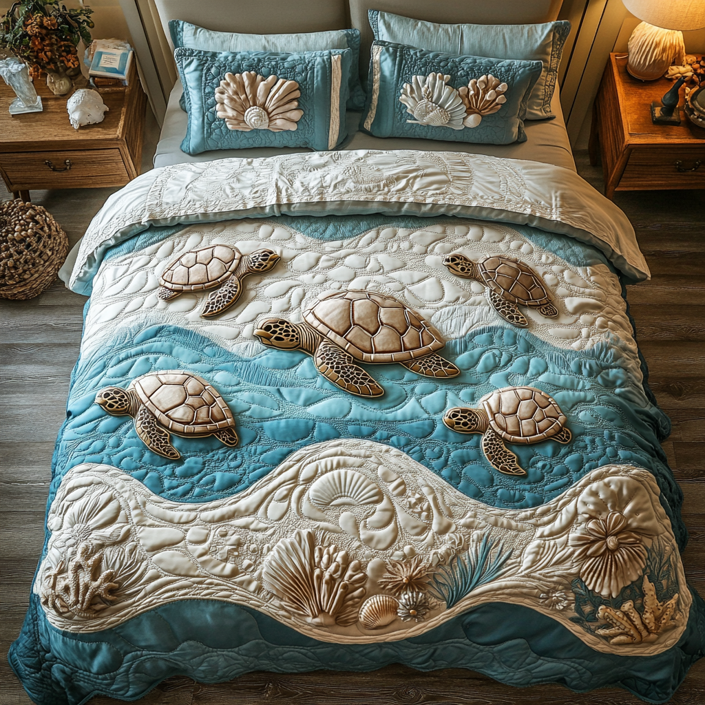Sada povlečení Turtle Dreams 3 kusy