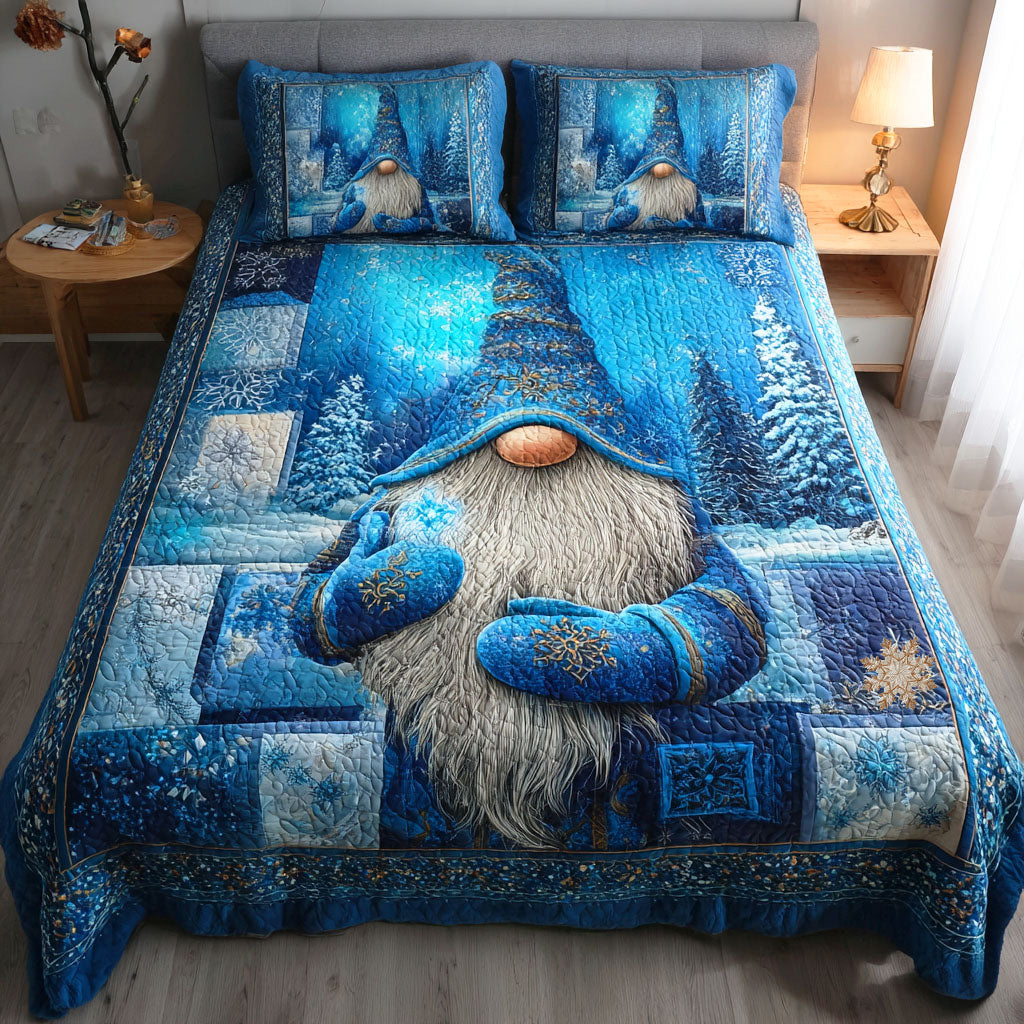 Zimní Gnomí Šepoty 3-dílná sada povlečení